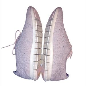 Size 10b Cole Haan Zero Grand blush pink with metallic thread tennis shoes